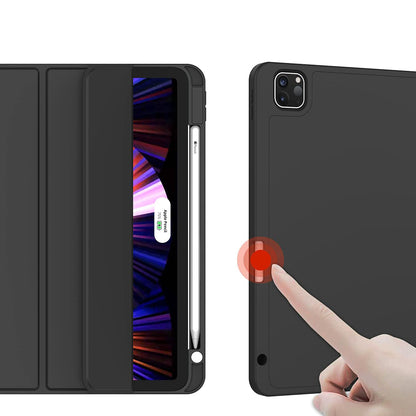 Hülle für Apple iPad Air 13 (2026) / Air 13 (2025) / Air 13 (2024), Techsuit, Flex Trifold, Rosa