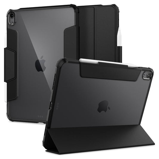 Hülle für Apple iPad Air (2022) / Air (2020), Spigen, Ultra Hybrid Pro, Schwarz