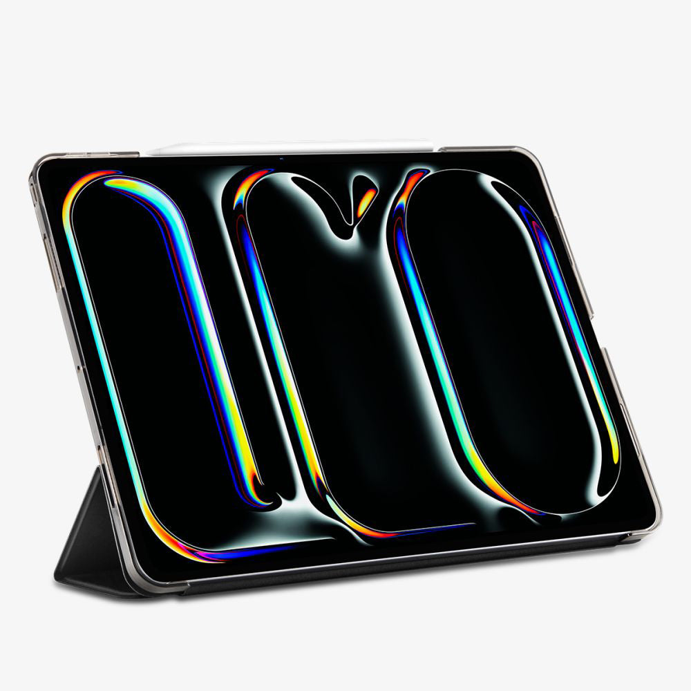 Hülle für Apple iPad Pro 11 (2024), Spigen, Smart Fold, Schwarz ACS07025