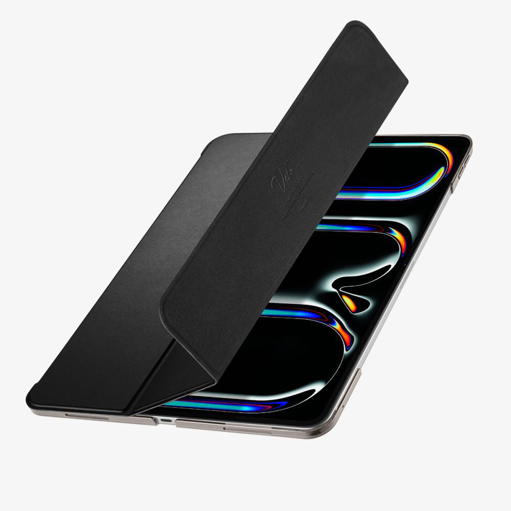 Hülle für Apple iPad Pro 11 (2024), Spigen, Smart Fold, Schwarz ACS07025