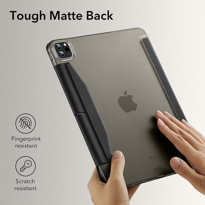 Hülle für Apple iPad Pro 13 (2024), ESR, Ascend Trifold, Satinschwarz