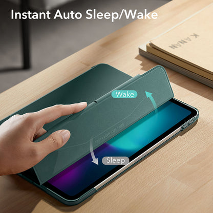 Hülle für Apple iPad Pro 13 (2024), ESR, Ascend Trifold, Satin Grün