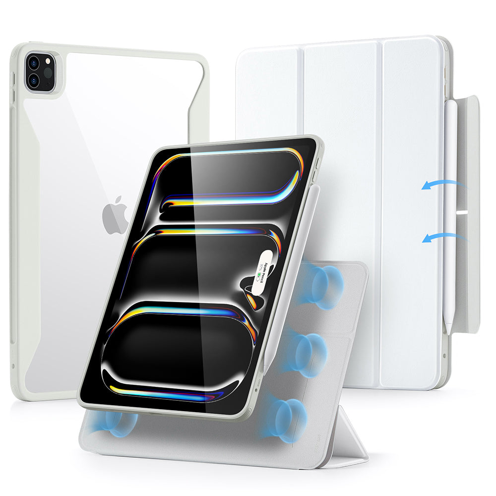 Hülle für Apple iPad Pro 13 (2024), ESR, Rebound Hybrid, Weiß