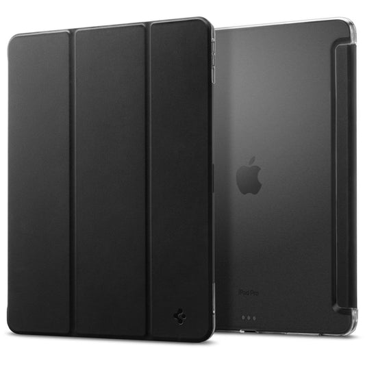 Hülle für Apple iPad Pro 13 (2024), Spigen, Liquid Air Folio, Schwarz