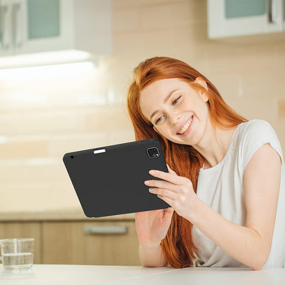 Hülle für Apple iPad Pro 13 (2024), Techsuit, Flex Trifold, Schwarz