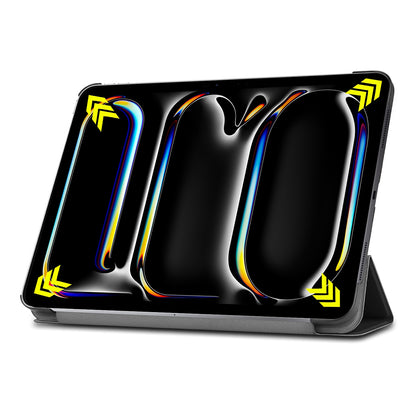 Hülle für Apple iPad Pro 13 (2024), Techsuit, FoldPro, Schwarz