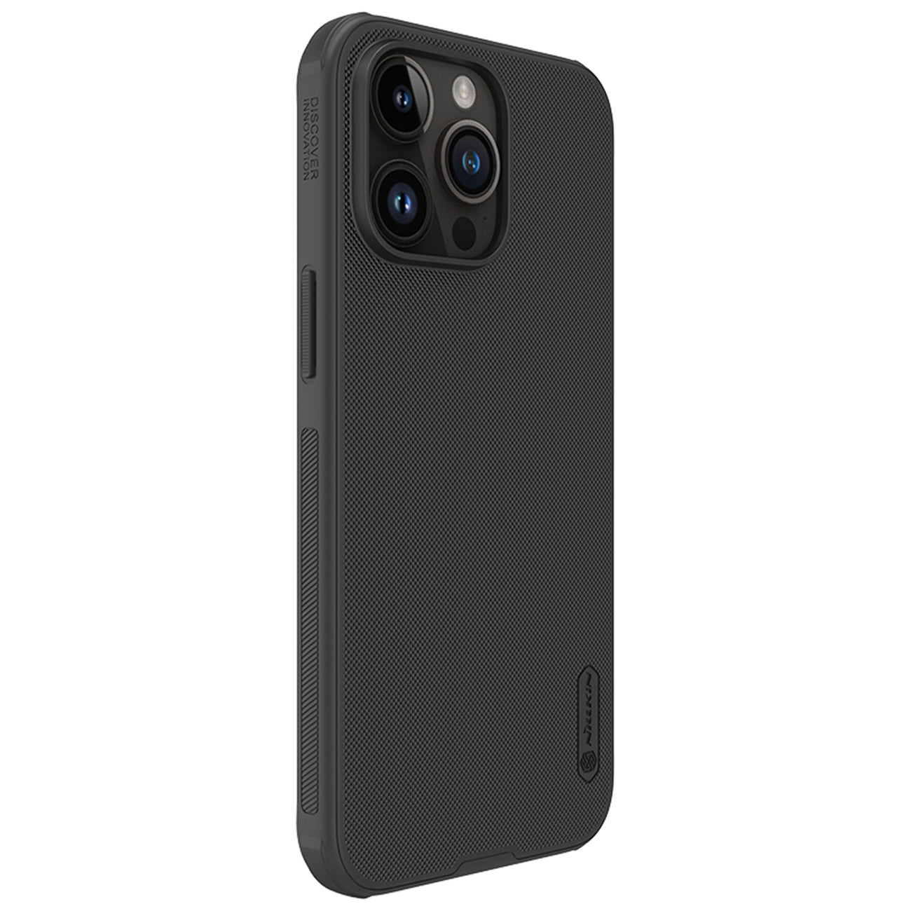 Case for Apple iPhone 15 Pro Max, Nillkin, Super Frosted Shield Pro, Black