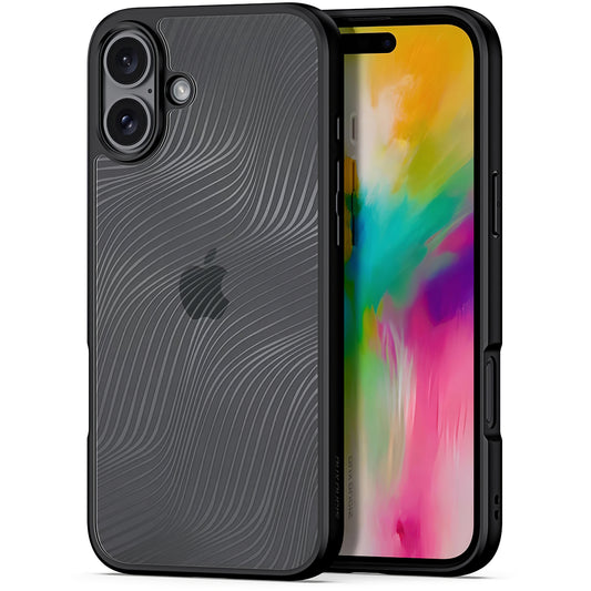 Tasche für Apple iPhone 16, DUX DUCIS, Aimo, Schwarz 