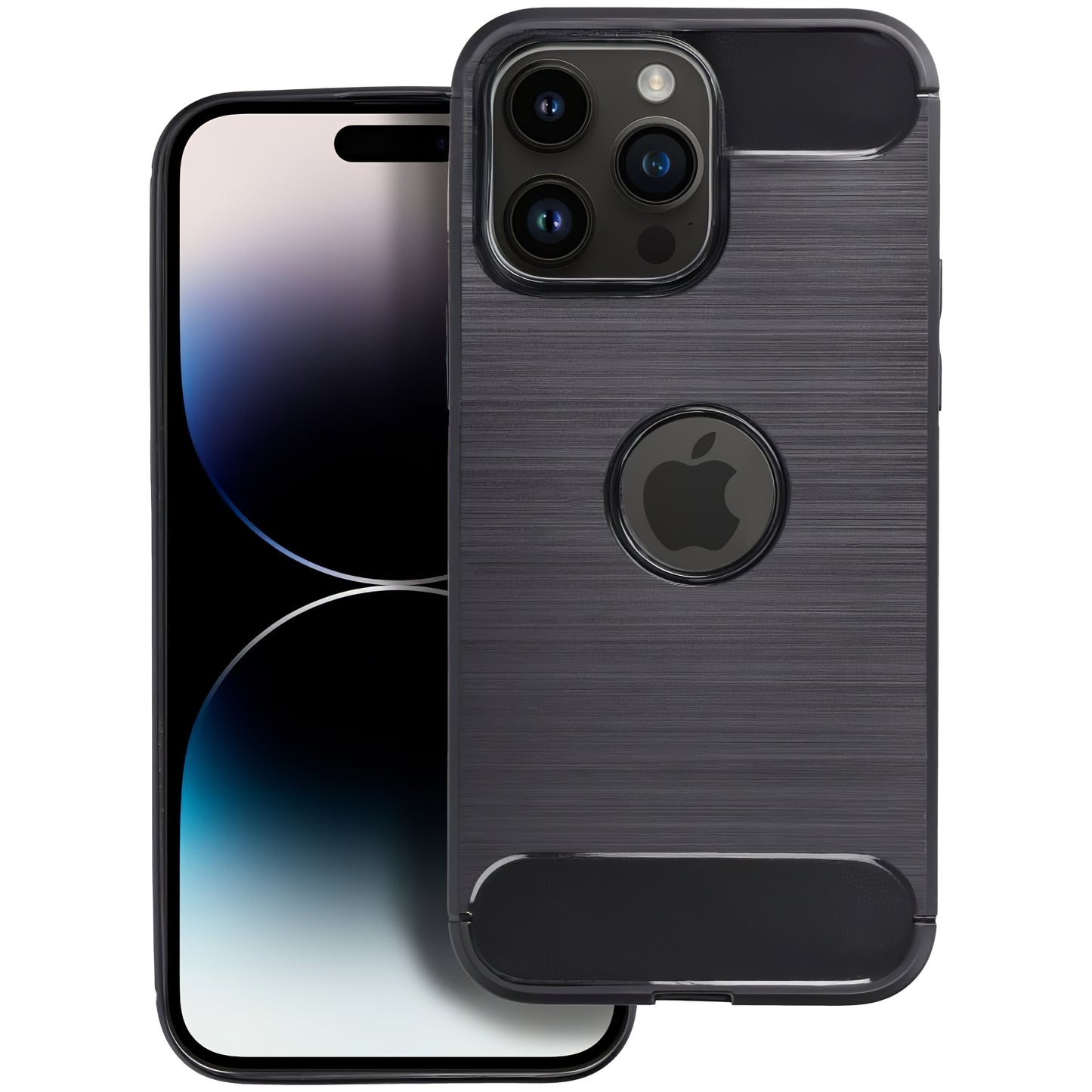 Hülle für Apple iPhone 16 Pro, OEM, Carbon, Schwarz