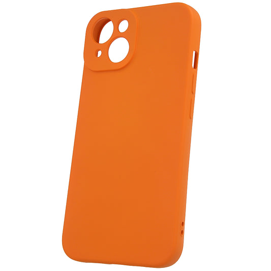 Hülle für Apple iPhone 16 Plus, OEM, Silikon, Orange