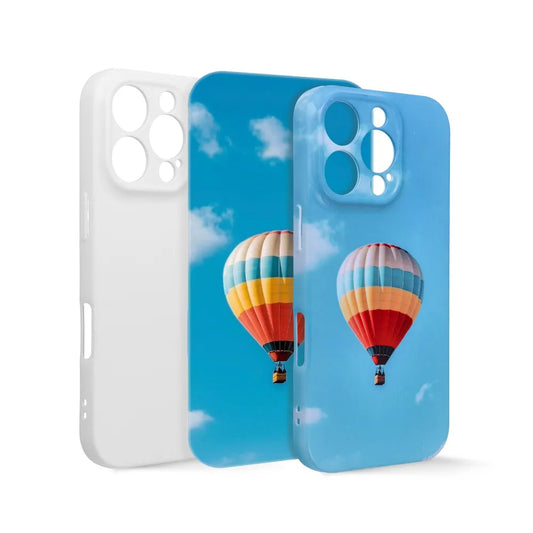 Sublimationshülle Apple iPhone 16 Pro, OEM, Soft, Weiß