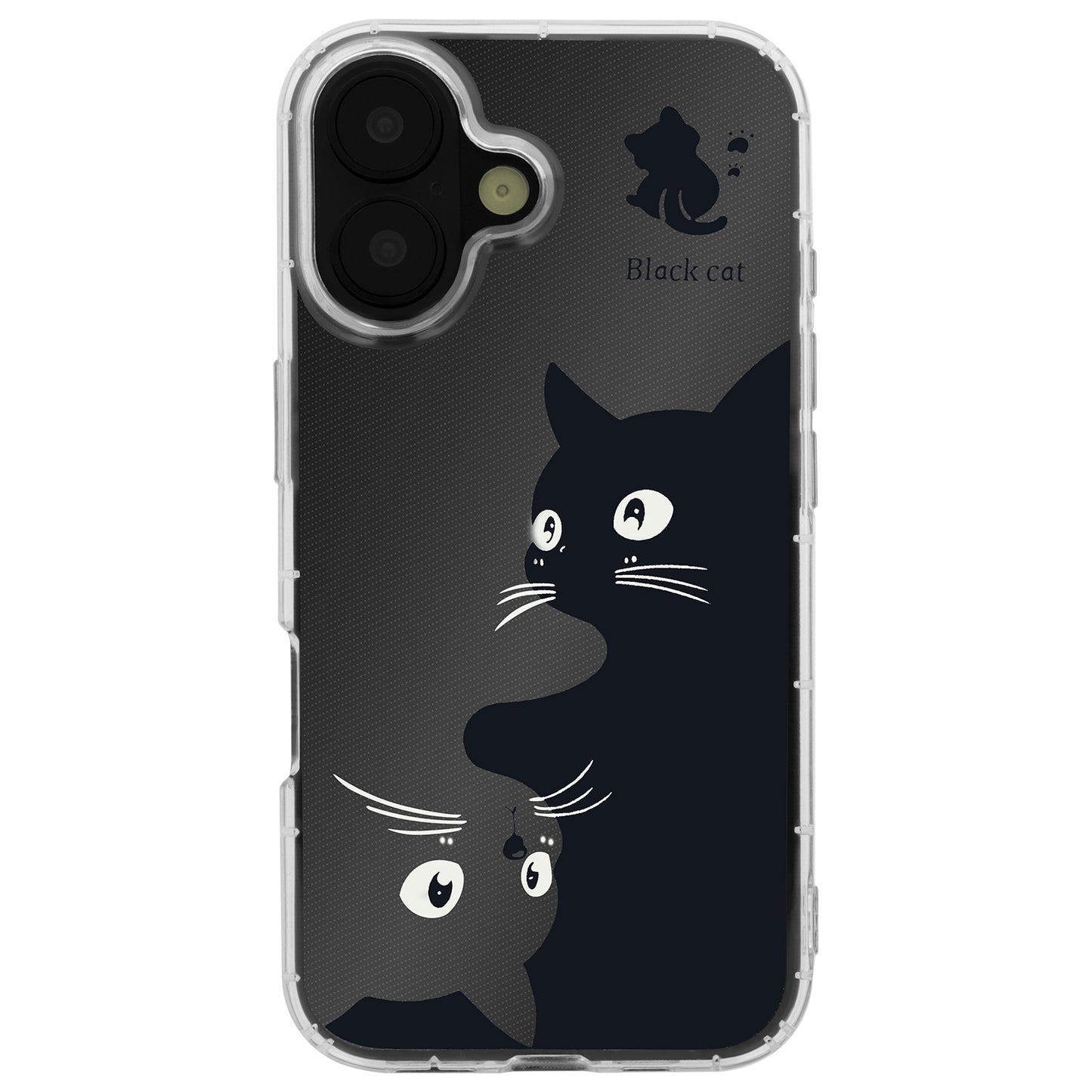 Hülle für Apple iPhone 17 Pro Max, OEM, Ultra Trendy Cat, Schwarz