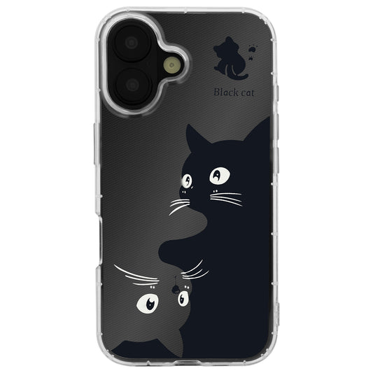 Hülle für Apple iPhone 17, OEM, Ultra Trendy Cat, Schwarz