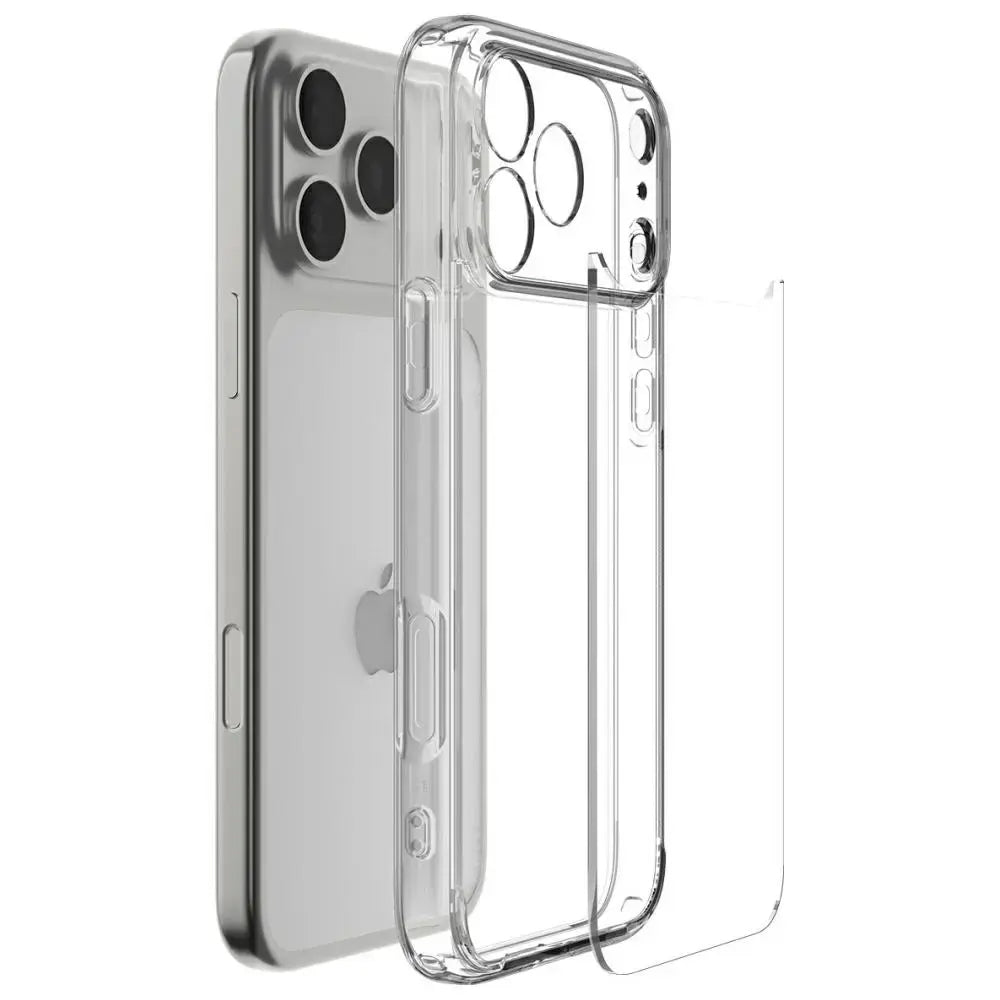 Hülle für Apple iPhone 17 Pro Max, Spigen, Ultra Hybrid, Transparent ACS10278