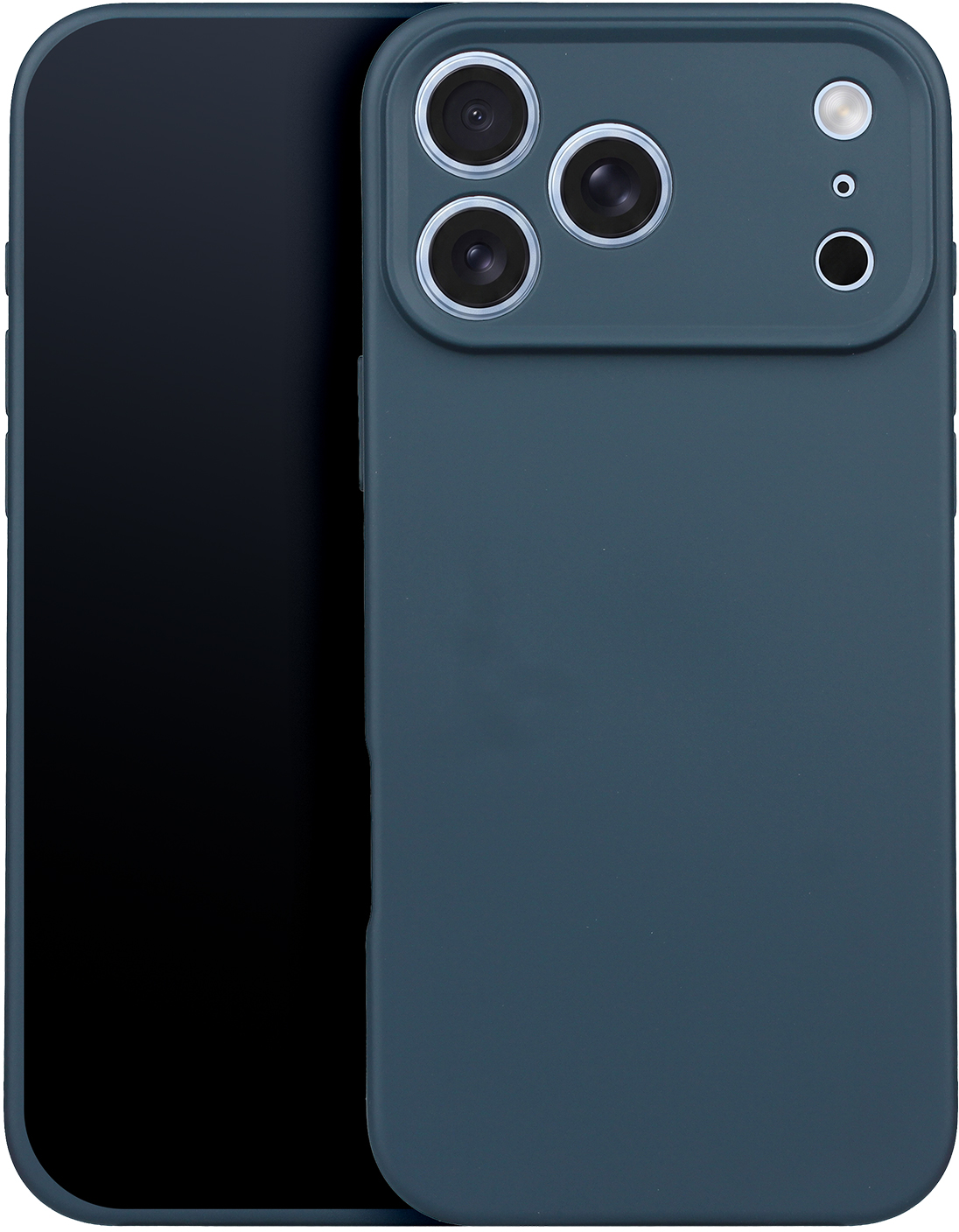 Hülle für Apple iPhone 18 Pro Max / 17 Pro Max, OEM, Silikon, Marineblau