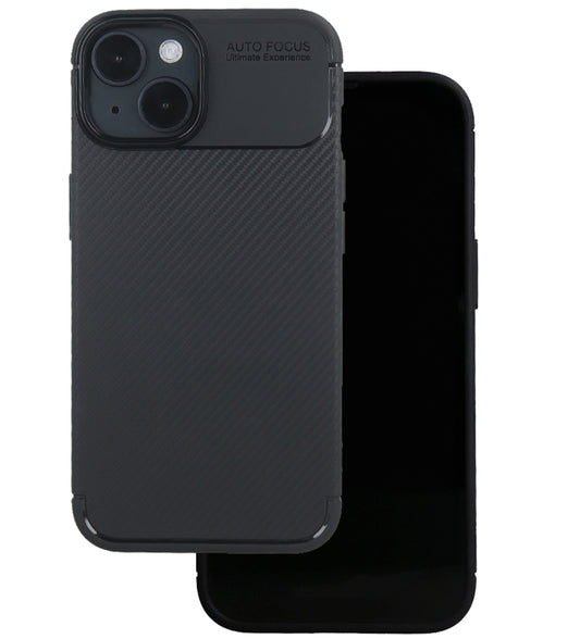 Hülle für Apple iPhone 18 Pro Max / 17 Pro Max, OEM, Carbon Black, Schwarz