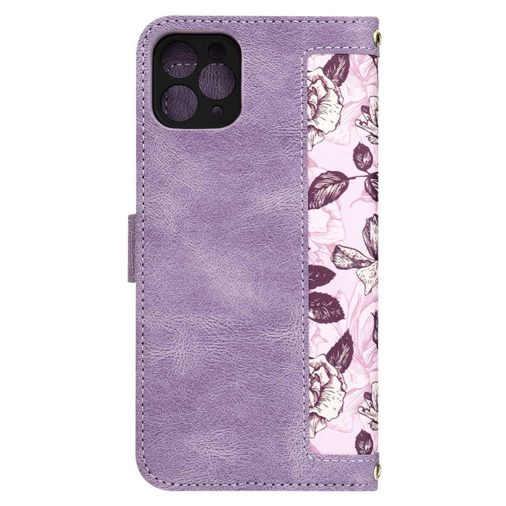 Hülle für Apple iPhone 11 Pro Max, Techsuit, FlipCraft, Lila