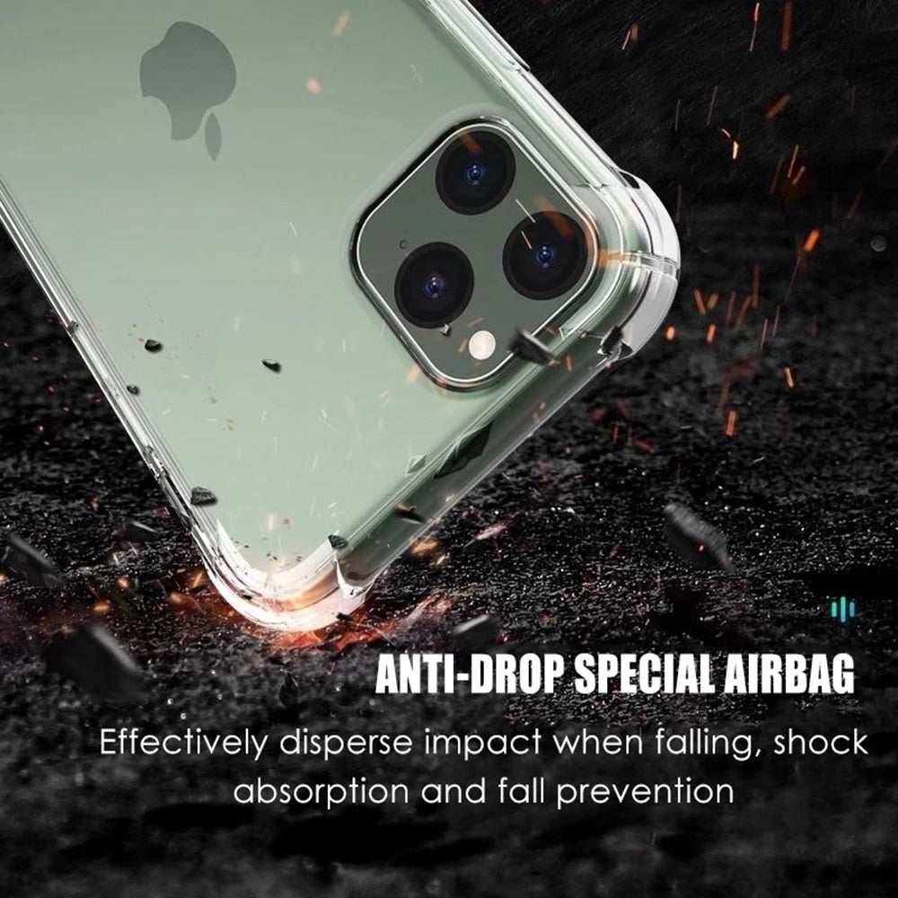 Case for Apple iPhone 11 Pro, Techsuit, Shockproof Clear, Transparent