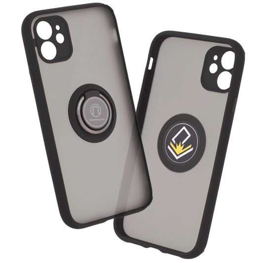 Hülle für Apple iPhone 11, Techsuit, Glinth, Schwarz