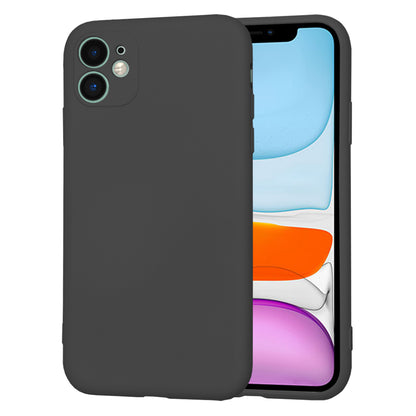Hülle für Apple iPhone 11, Techsuit, SoftFlex, Schwarz