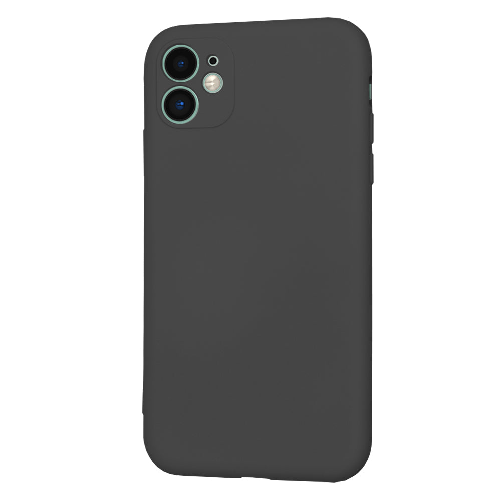 Hülle für Apple iPhone 11, Techsuit, SoftFlex, Schwarz
