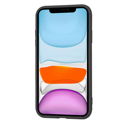 Hülle für Apple iPhone 11, Techsuit, SoftFlex, Schwarz
