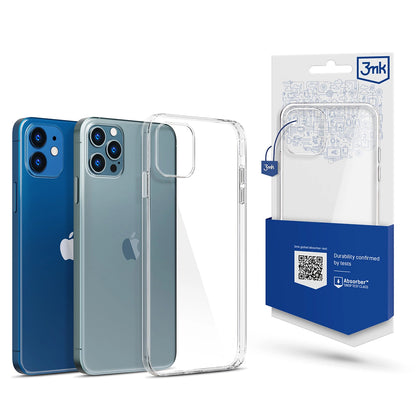 3MK Clear Hülle für Apple iPhone 12 / 12 Pro | Transparent | Absorber125