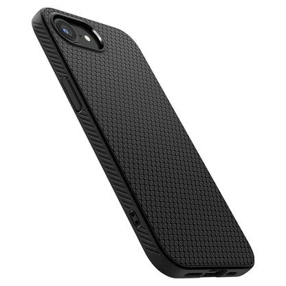 Hülle für Apple iPhone 17e / 16e, Spigen, Liquid Air, Schwarz ACS09161