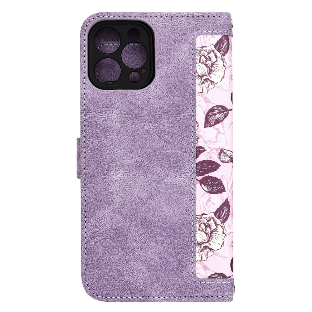 Hülle für Apple iPhone 12 Pro Max, Techsuit, FlipCraft, Lila
