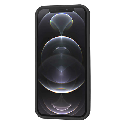 Hülle für Apple iPhone 12 Pro, Techsuit, SoftFlex, Schwarz
