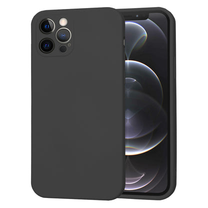 Hülle für Apple iPhone 12 Pro, Techsuit, SoftFlex, Schwarz