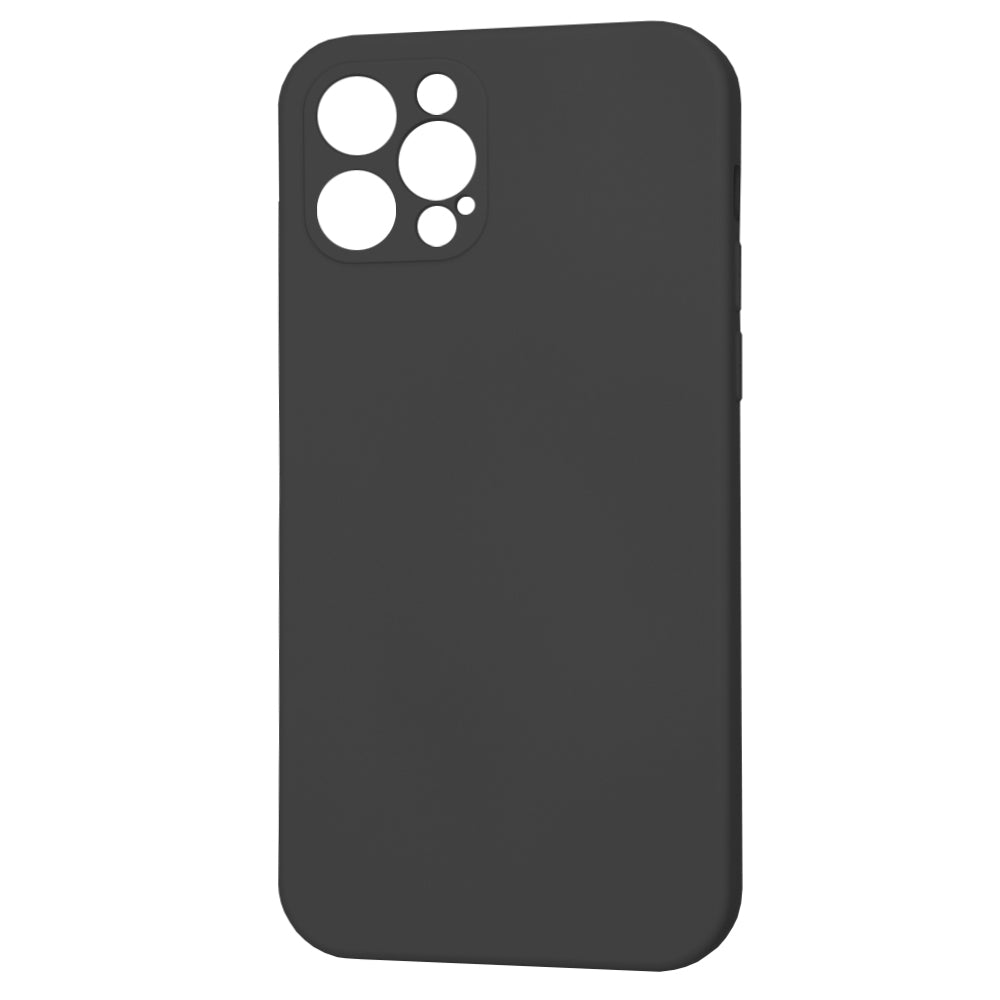 Hülle für Apple iPhone 12 Pro, Techsuit, SoftFlex, Schwarz