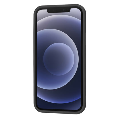 Hülle für Apple iPhone 12, Techsuit, SoftFlex, Schwarz