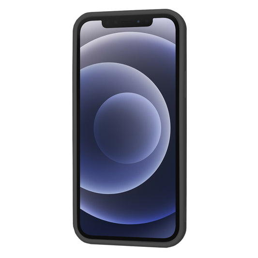 Hülle für Apple iPhone 12, Techsuit, SoftFlex, Schwarz