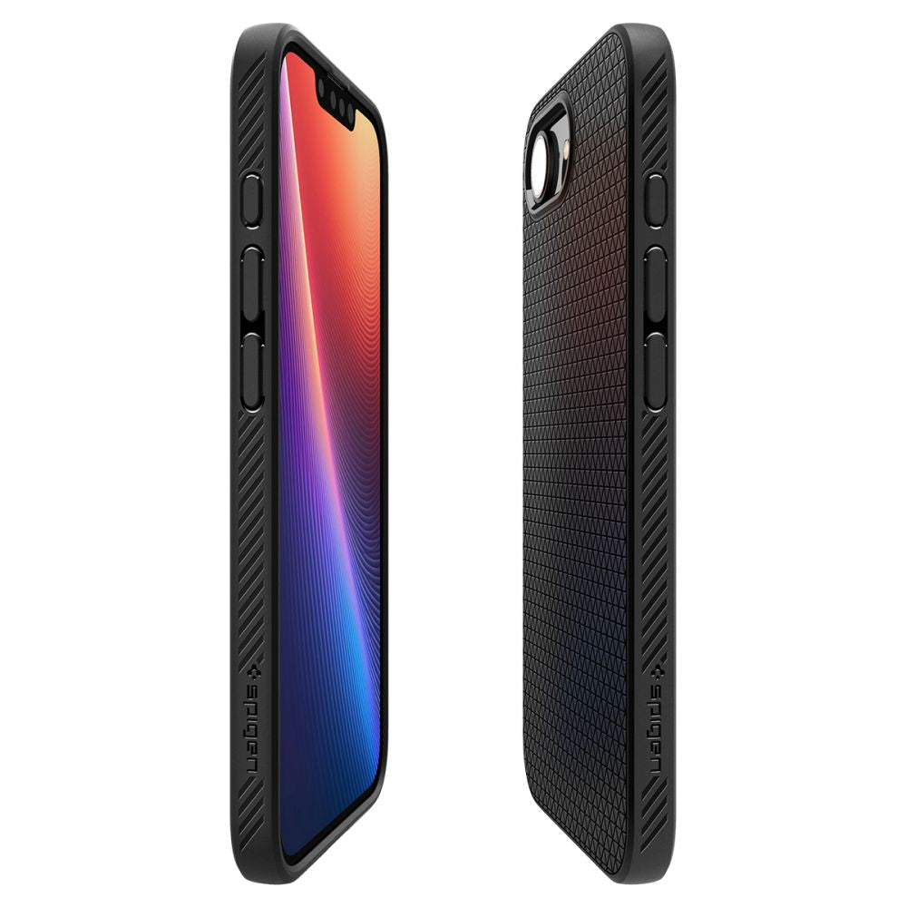 Hülle für Apple iPhone 17e / 16e, Spigen, Liquid Air, Schwarz ACS09161