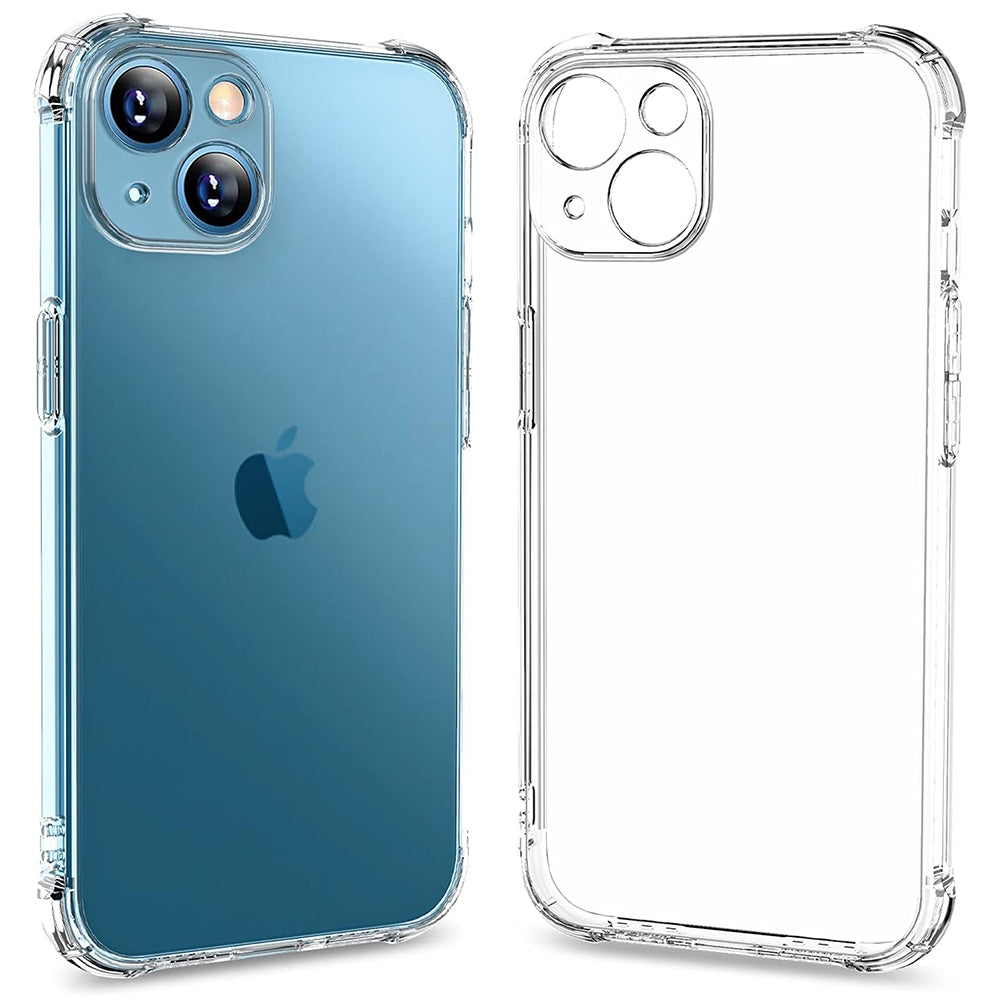 Hülle für Apple iPhone 13 mini, Techsuit, stoßfest klar, transparent