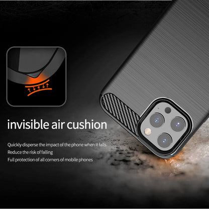 Hülle für Apple iPhone 13 Pro Max, Techsuit, Carbon, Schwarz