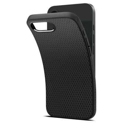 Hülle für Apple iPhone 17e / 16e, Spigen, Liquid Air, Schwarz ACS09161