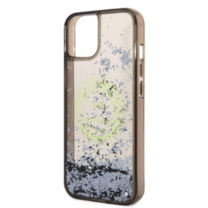 Case for Apple iPhone 14, Karl Lagerfeld, Liquid Glitter RSG, Black
