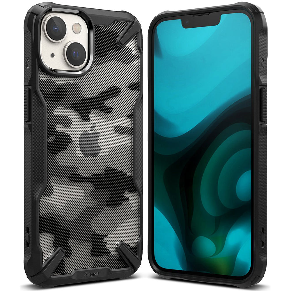 Hülle für Apple iPhone 14 Plus, Ringke, Fusion X Design, Tarnung