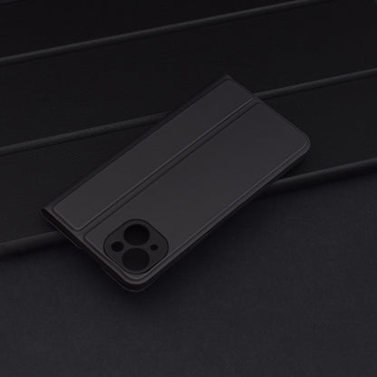 Case for Apple iPhone 14 Plus, Techsuit, Magskin Book, Black