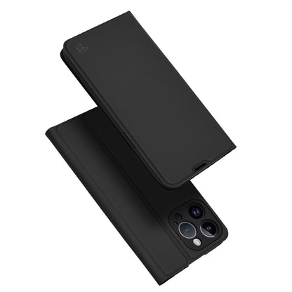 Hülle für Apple iPhone 14 Pro Max, Techsuit, Magskin Book, Schwarz