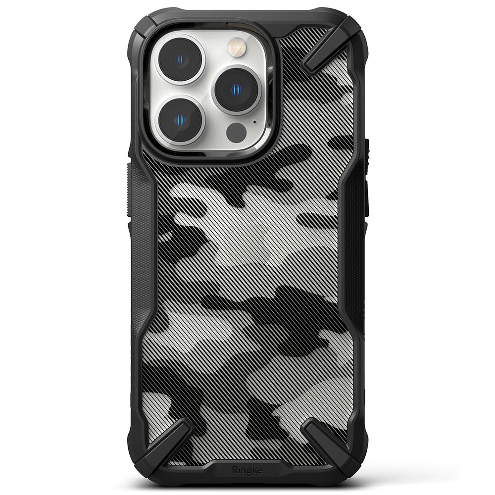 Hülle für Apple iPhone 14 Pro, Ringke, Fusion X Design, Tarnmuster