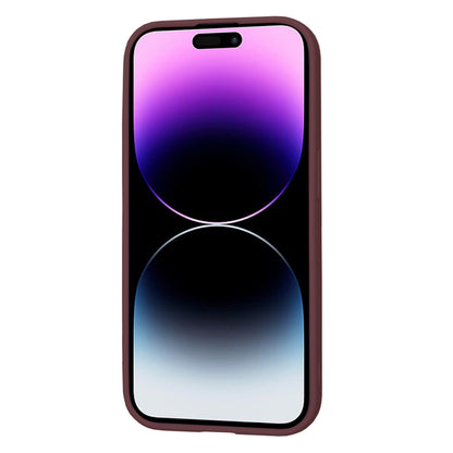 Hülle für Apple iPhone 14 Pro, Techsuit, SoftFlex, Kirschrot