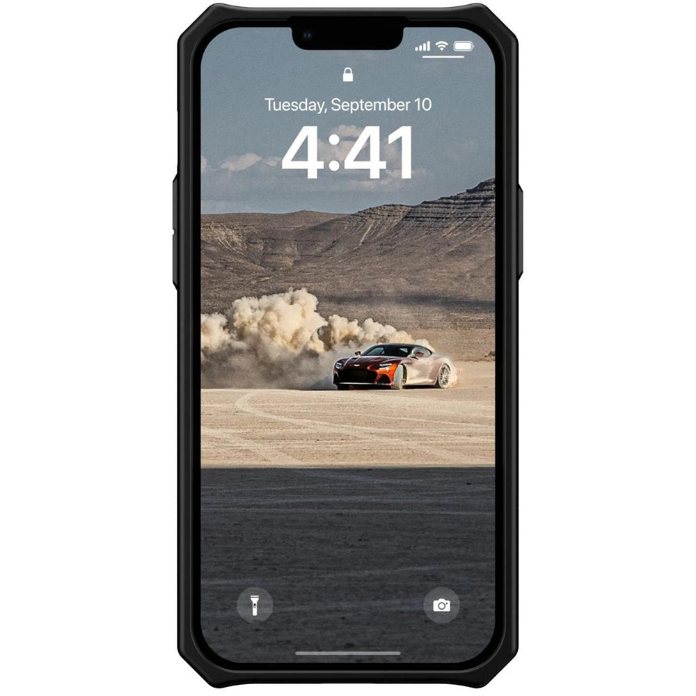 Hülle für Apple iPhone 14, Urban Armor Gear, Monarch Carbon, Schwarz