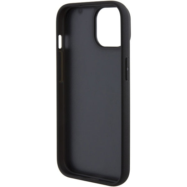 Hülle für Apple iPhone 15 Plus, BMW, Natural Hot Stamp, Schwarz