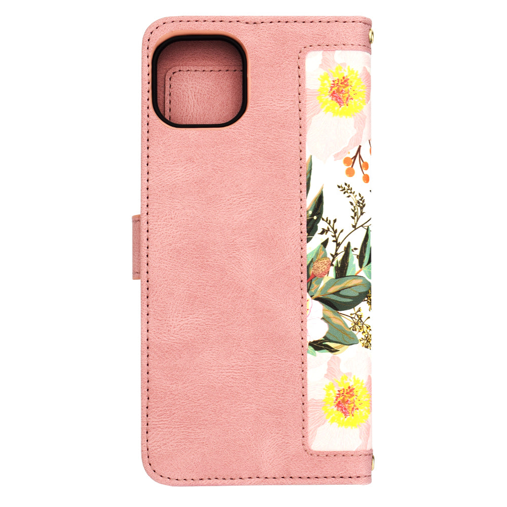 Hülle für Apple iPhone 15 Plus, Techsuit, FlipCraft, Rosa