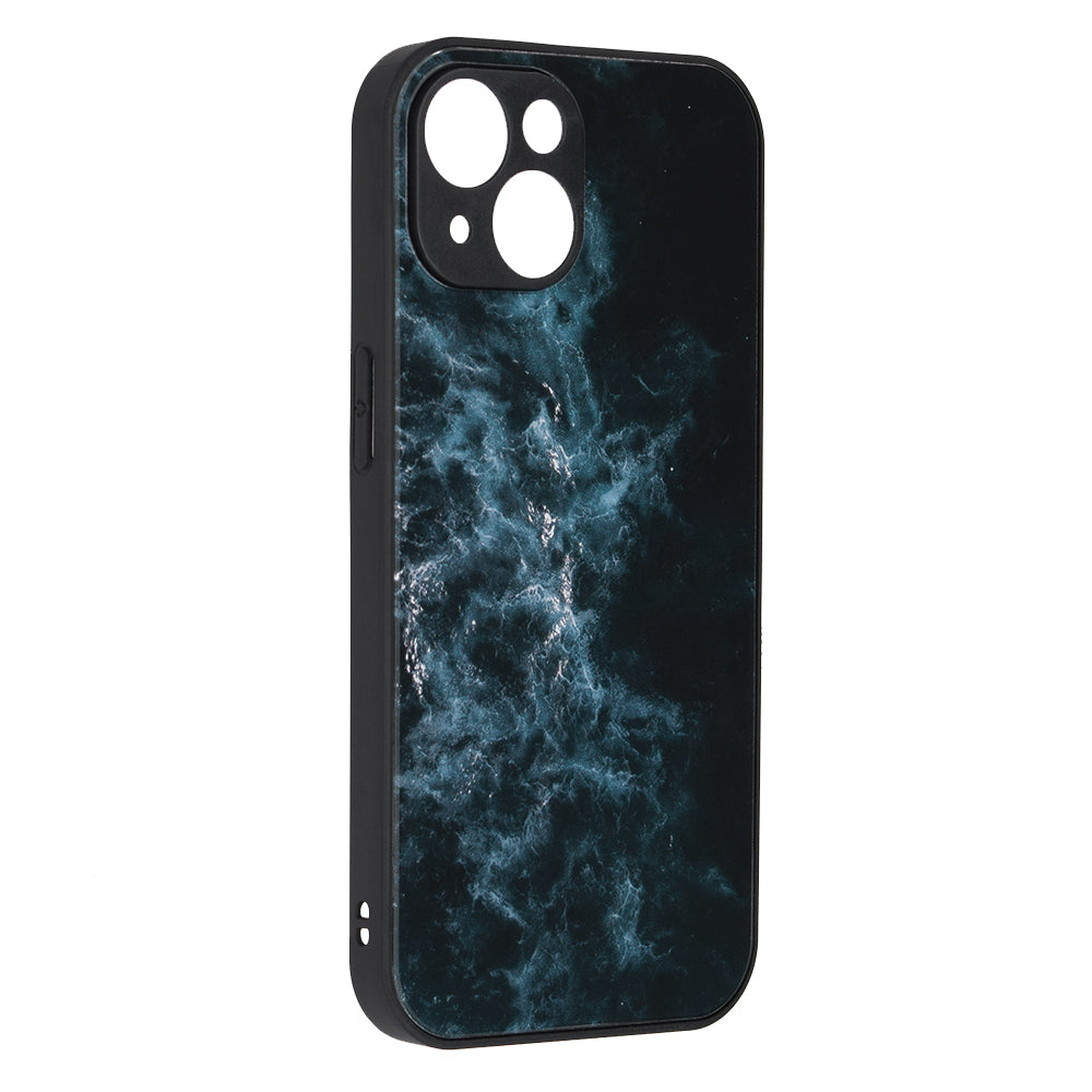 Hülle für Apple iPhone 15 Plus, Techsuit, Glaze, Blau