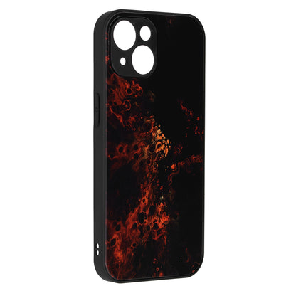 Hülle für Apple iPhone 15 Plus, Techsuit, Glaze, Rot