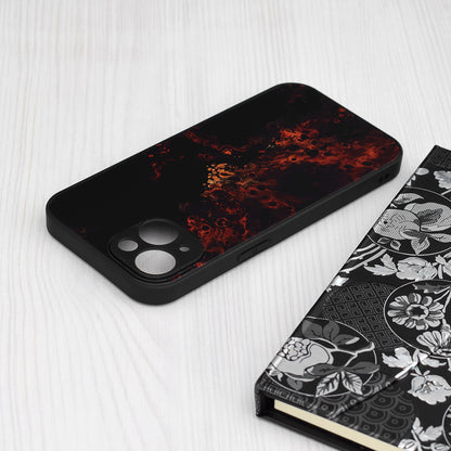 Hülle für Apple iPhone 15 Plus, Techsuit, Glaze, Rot